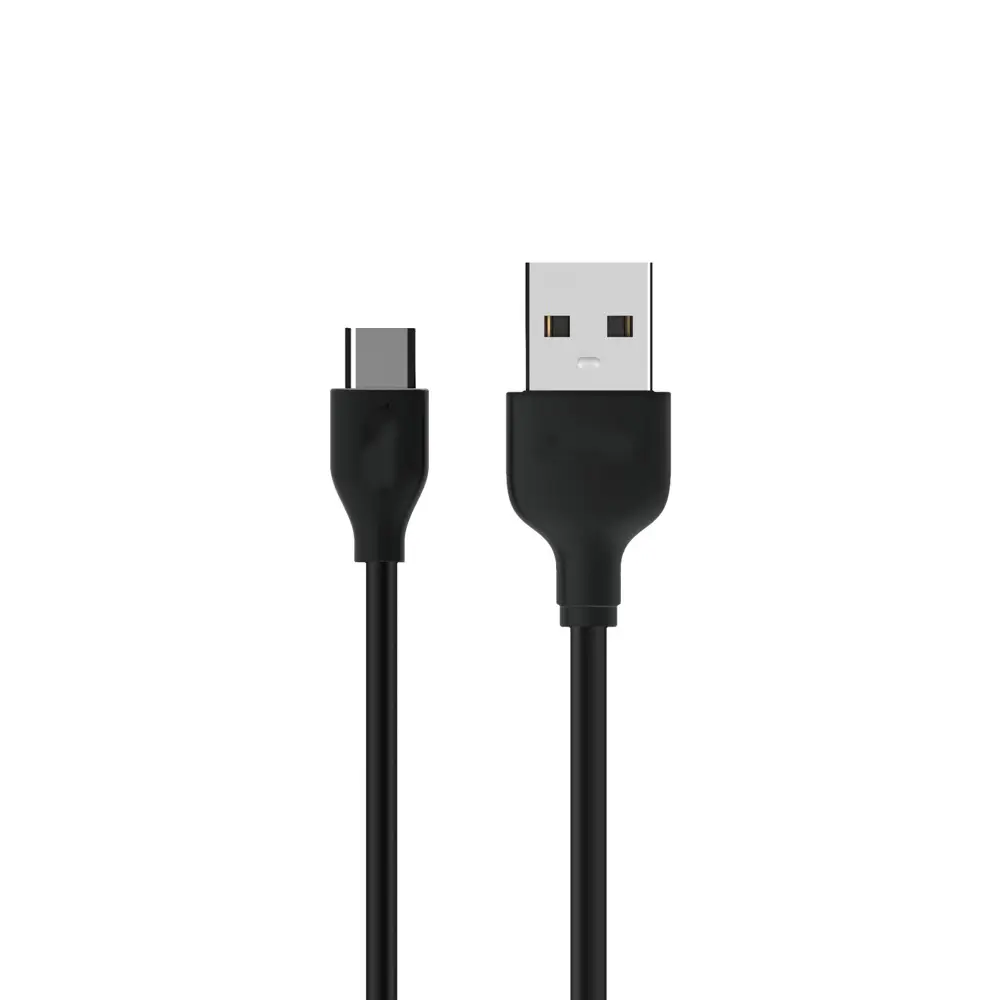 CABLE USB 2.1A TIPO C BLACK