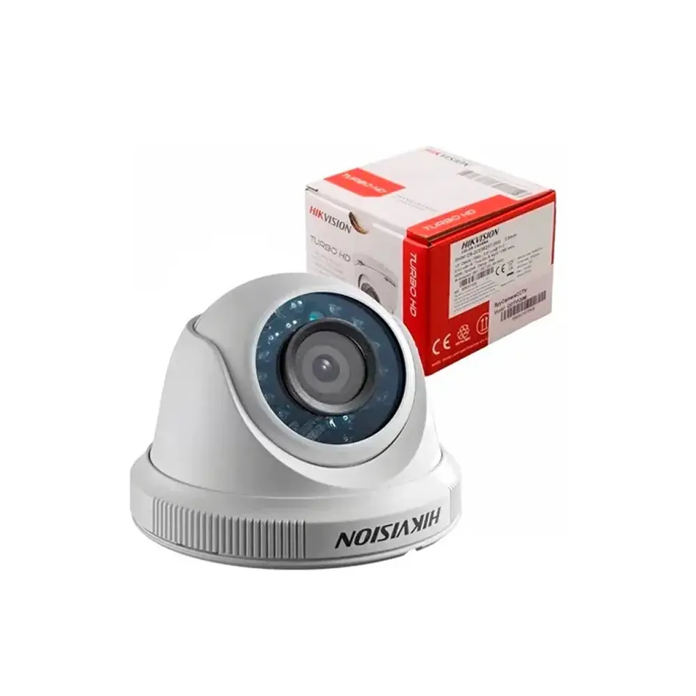 CÁMARA DOMO INTERIOR TURBO HD 1080PX HIKVISION