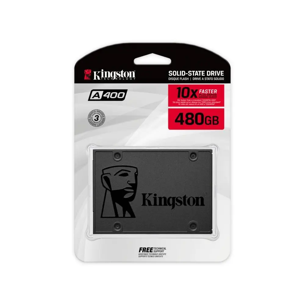 DISCO SOLIDO KINGSTON SSD A400 480GB 2.5 SATA