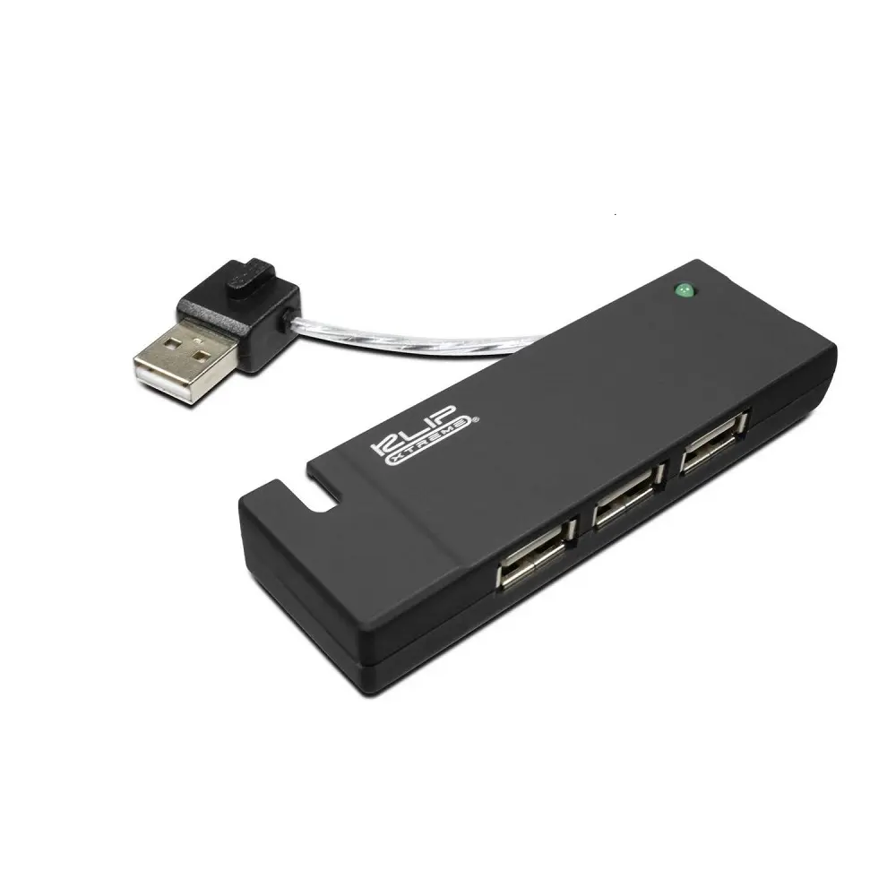 Hub Klip Xtreme x 4 USB 2.0-Concentrador-USB 2.0 de 4 Puertos